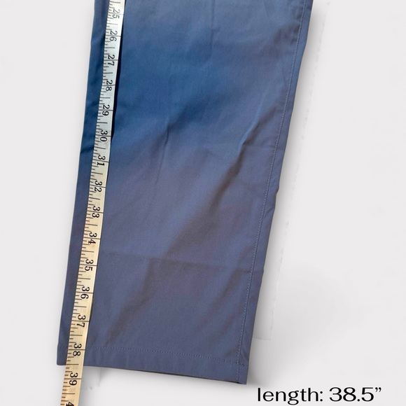 Eddie Bauer Horizon Straight Ankle Pant in Blue, Womens 14 - Picture 5 of 10